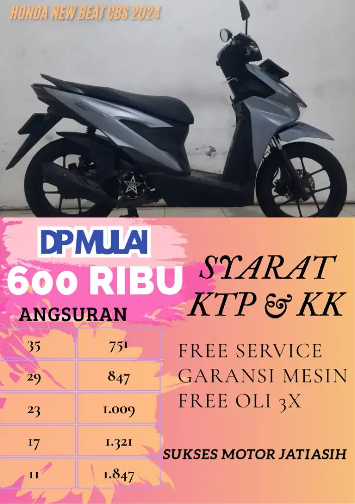 HONDA BEAT DELUXE 2024