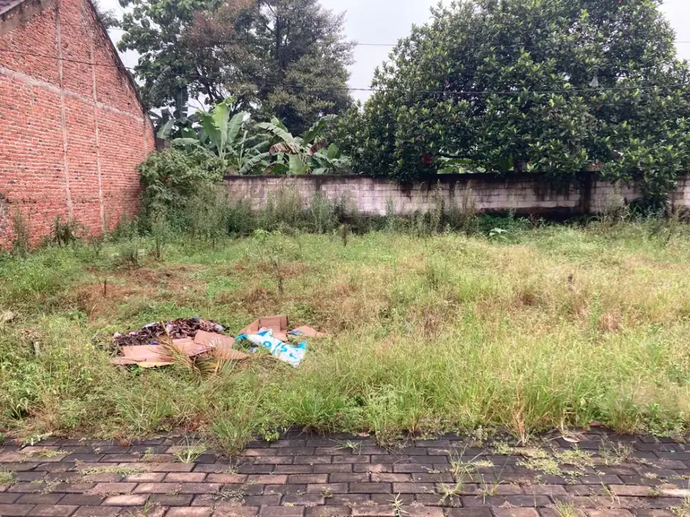 Kavling Parung Dalam Cluster Siap Bangun - 15 menit Tol Pamulang