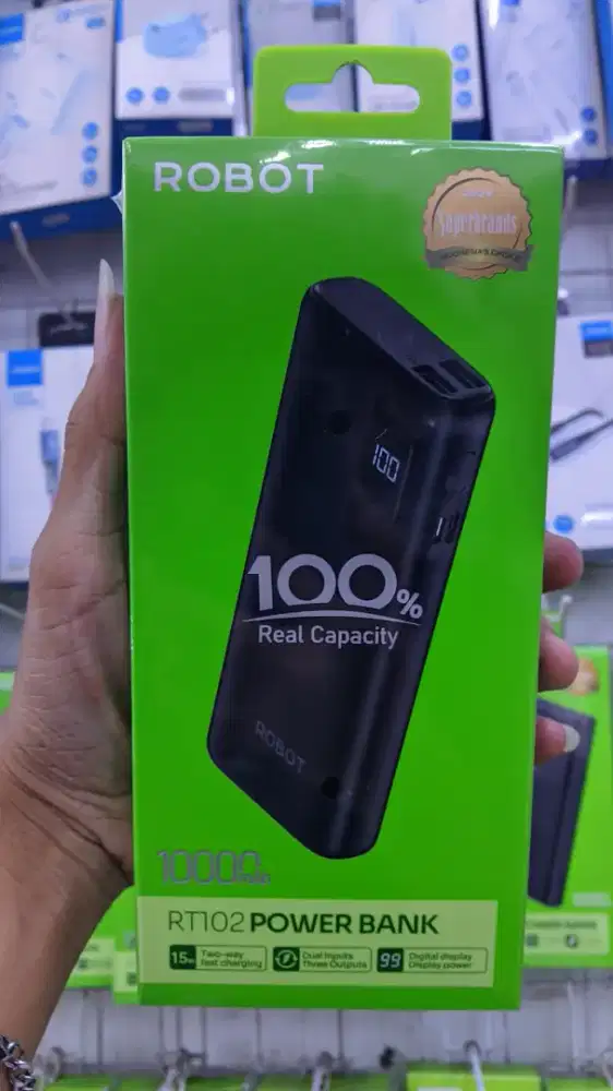 POWER BANK ROBOT 10.000 mAh RT102