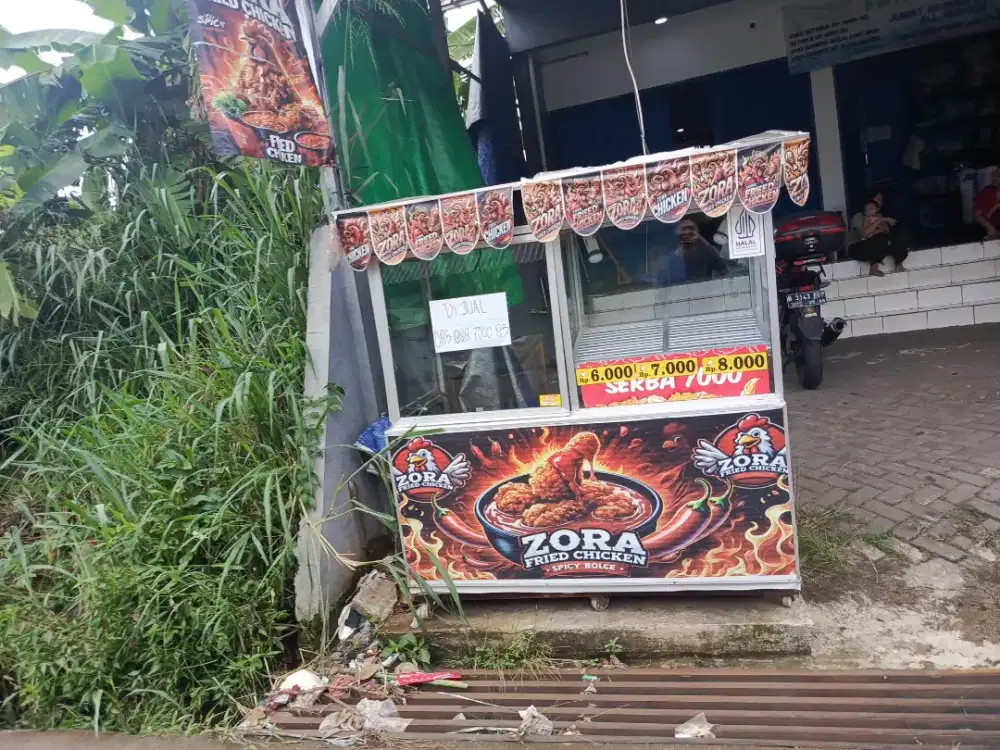 GEROBAK CHICKEN LENGKAP ALAT MASAKNYA