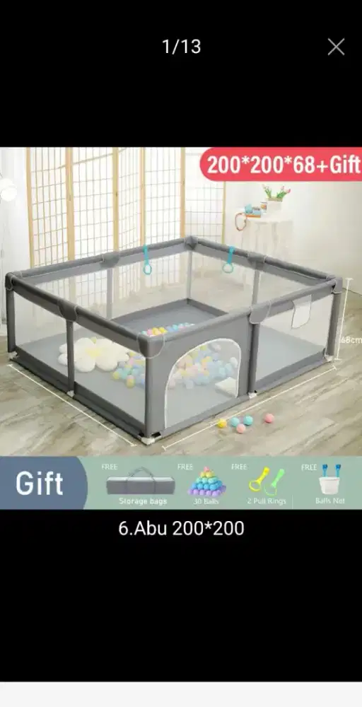 Playground anak, mandi bola anak, mainan anak, pagar mainan anak