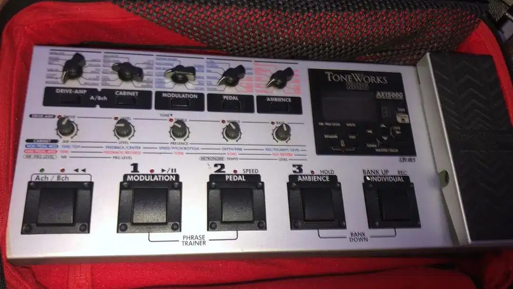 Efek Ax1500G Korg + adaptor