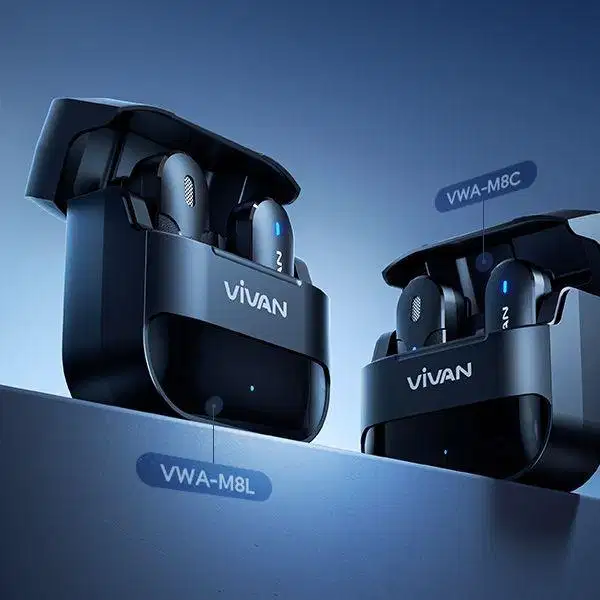 Mic Wireless Vivan VWA-M8 Suara Jernih Denoise Mode
