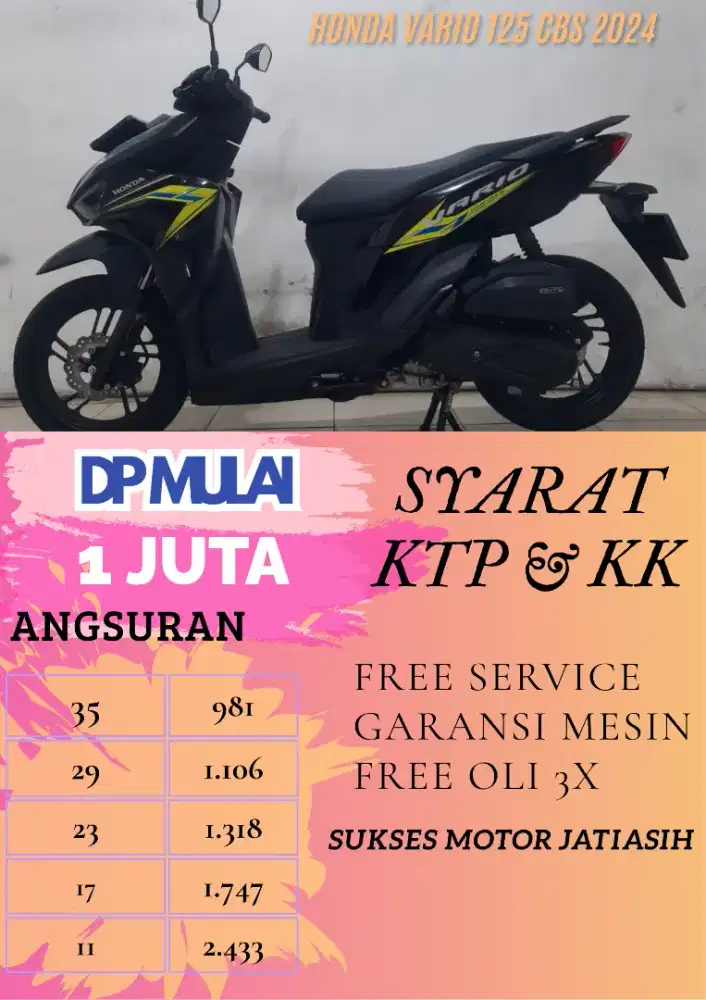 HONDA VARIO 125 CBS 2024