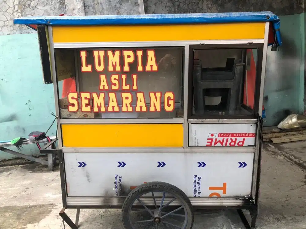 Gerobak Jualan gorengan