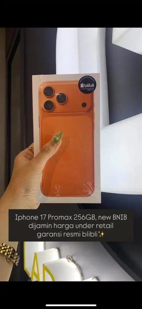 Iphone 17 Pro 256GB BNIB Bergaransi Resmi