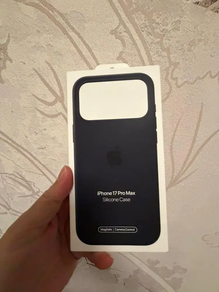 Case Silicone Iphone 17 Pro Max Original Black