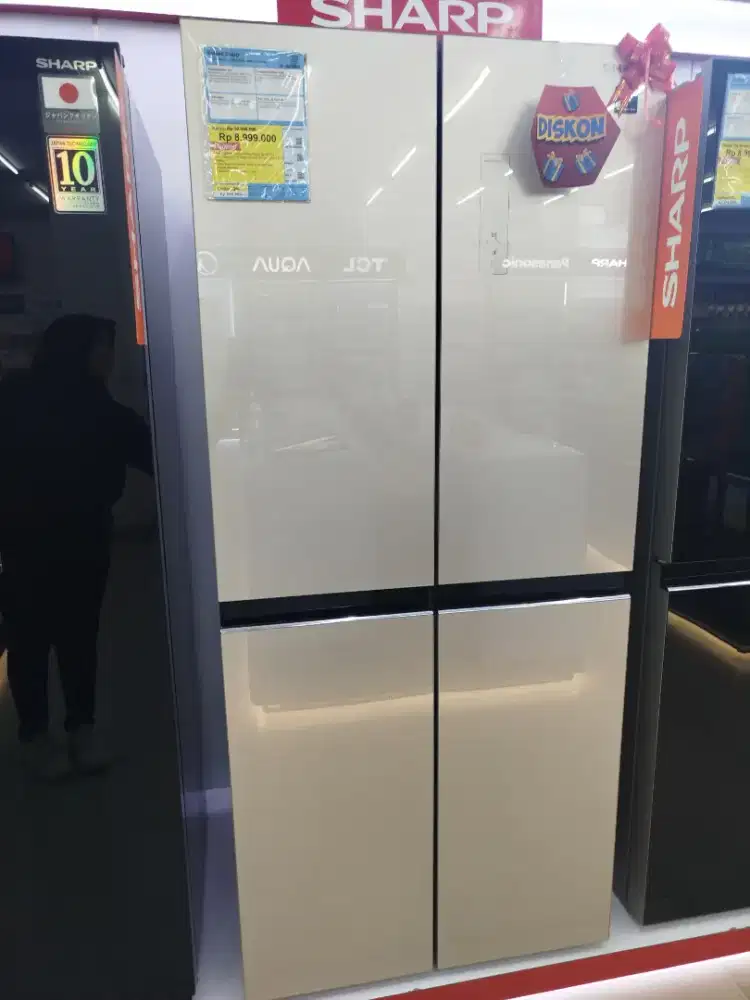 Kulkas 4 pintu cicilan menggunakan shopeepaylater