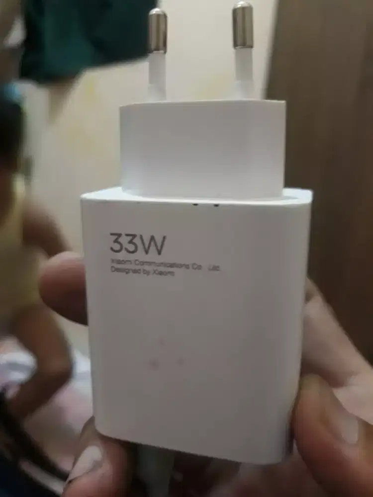 Charger Xiaomi original 35W + kabel tupe C