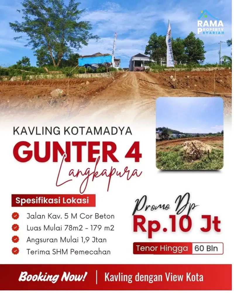 KAVLING KEMILING LINGKUNGAN ASRI DAN BEBAS BANJIR
