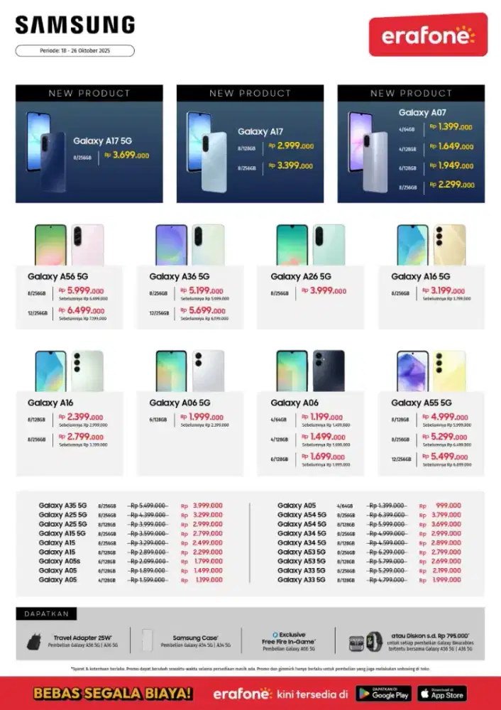 Samsung A56 12/256GB bisa cicilan dan tukar tambah
