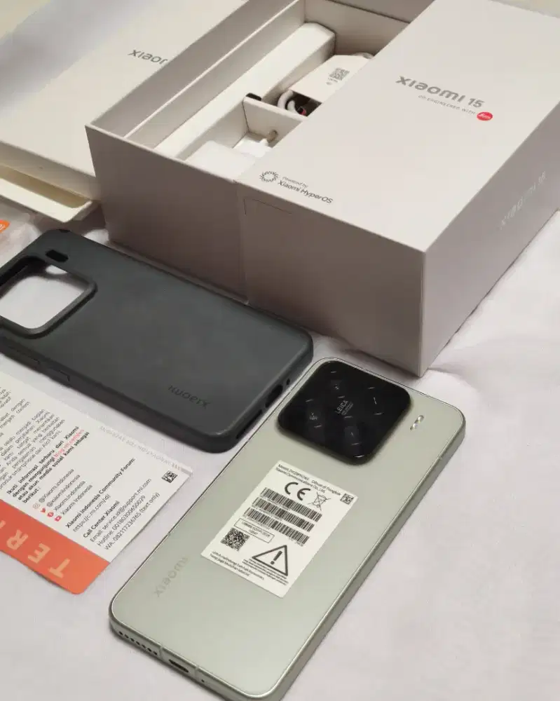 HP Xiaomi MI 15 (5G) Green Fullset Original Garansi ON
