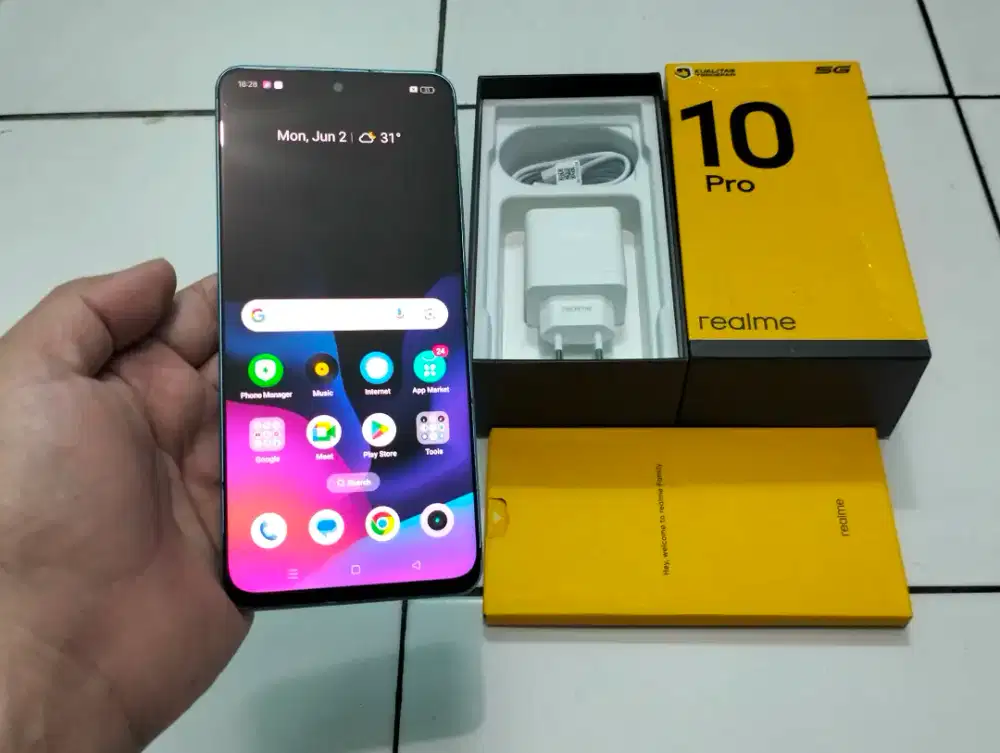 REALME 10 PRO 5G RAM 8GB +4GB / 128GB 6.72in 108MP NFC Snapdragon 695