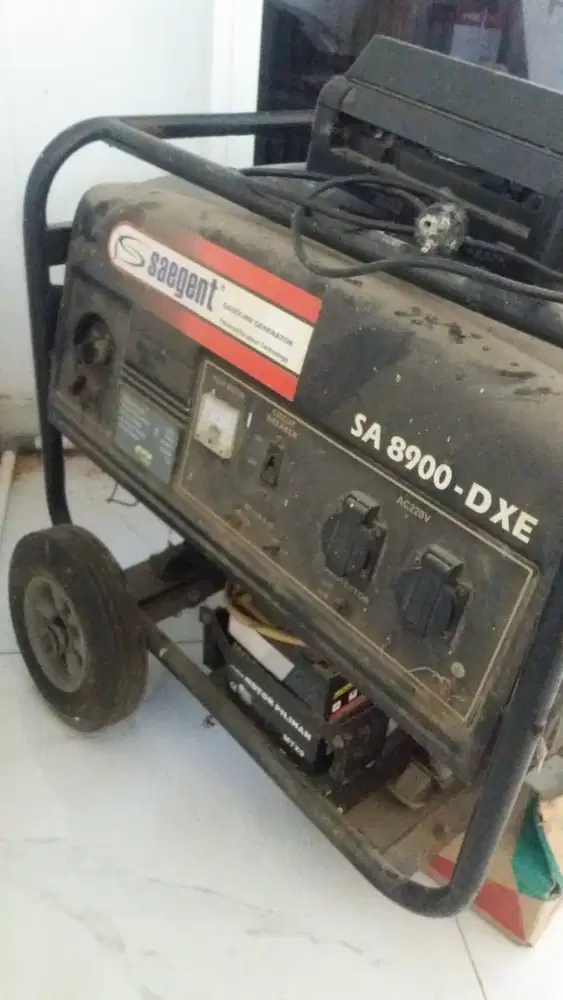 Jual genset sesuai di gambar, tidak di pakai Krn ganti baru