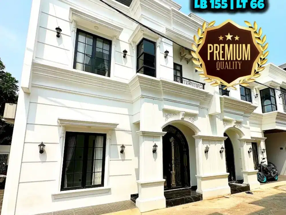 Jual Rumah Klasik Mewah Siap Huni Beji Depok Dekat Gate Tol Kukusan