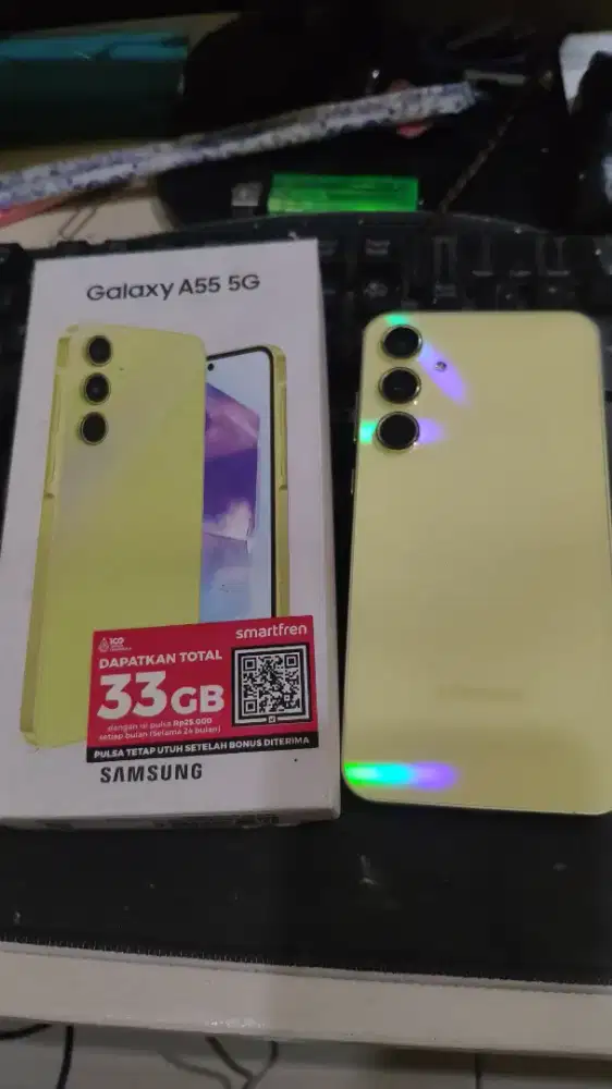 Samsung a55 5g 8/256gb yellow fullset