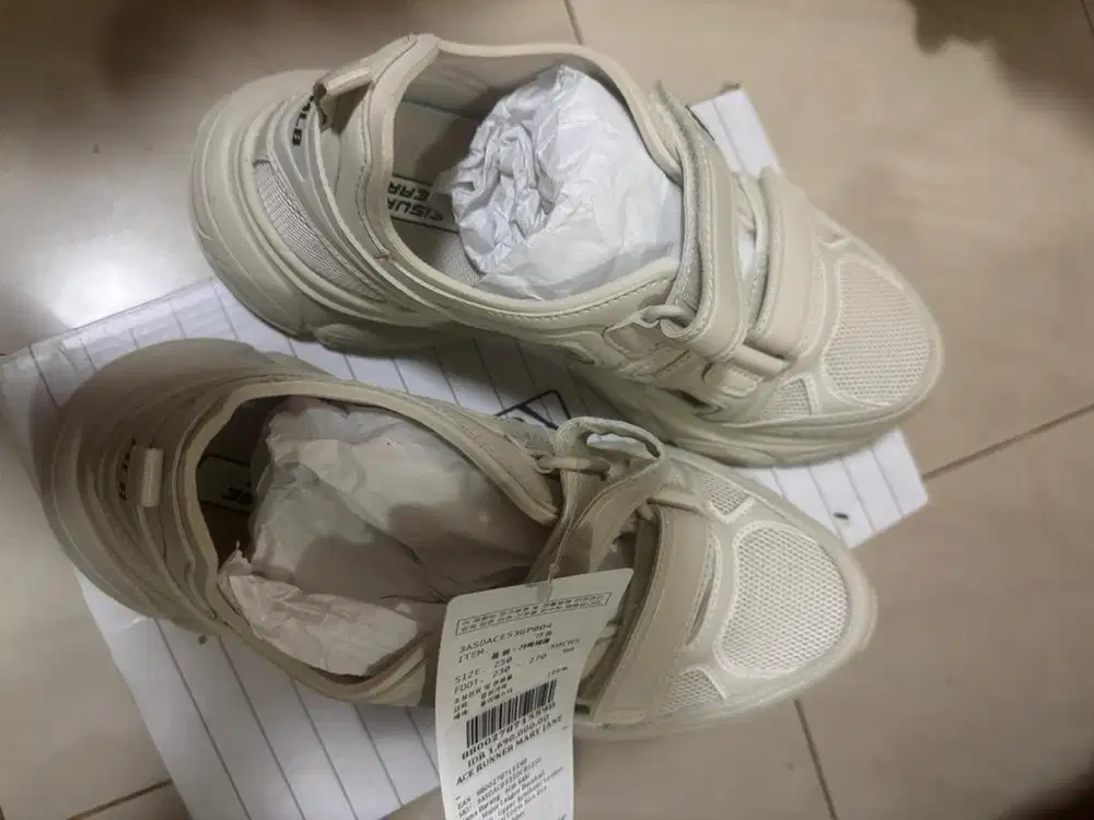 Sepatu MLB Cream - Ori