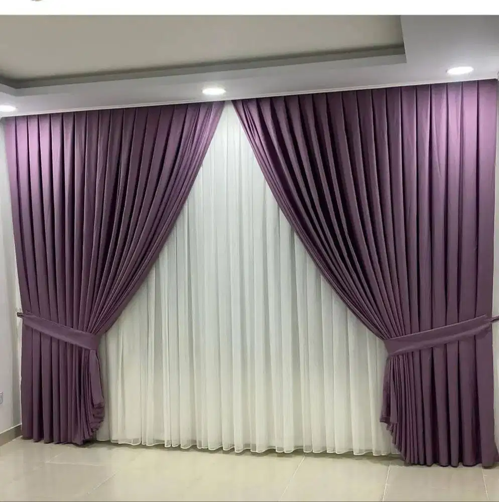 Supplier Tirai Gorden Jendela Gordyn Mewah Hordeng Terbaru Murah