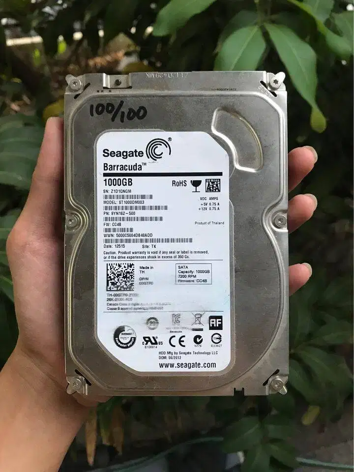 ANEKA MACAM HDD PC 3.5 INCH MULAI DARI 80GB-4TB NORMAL