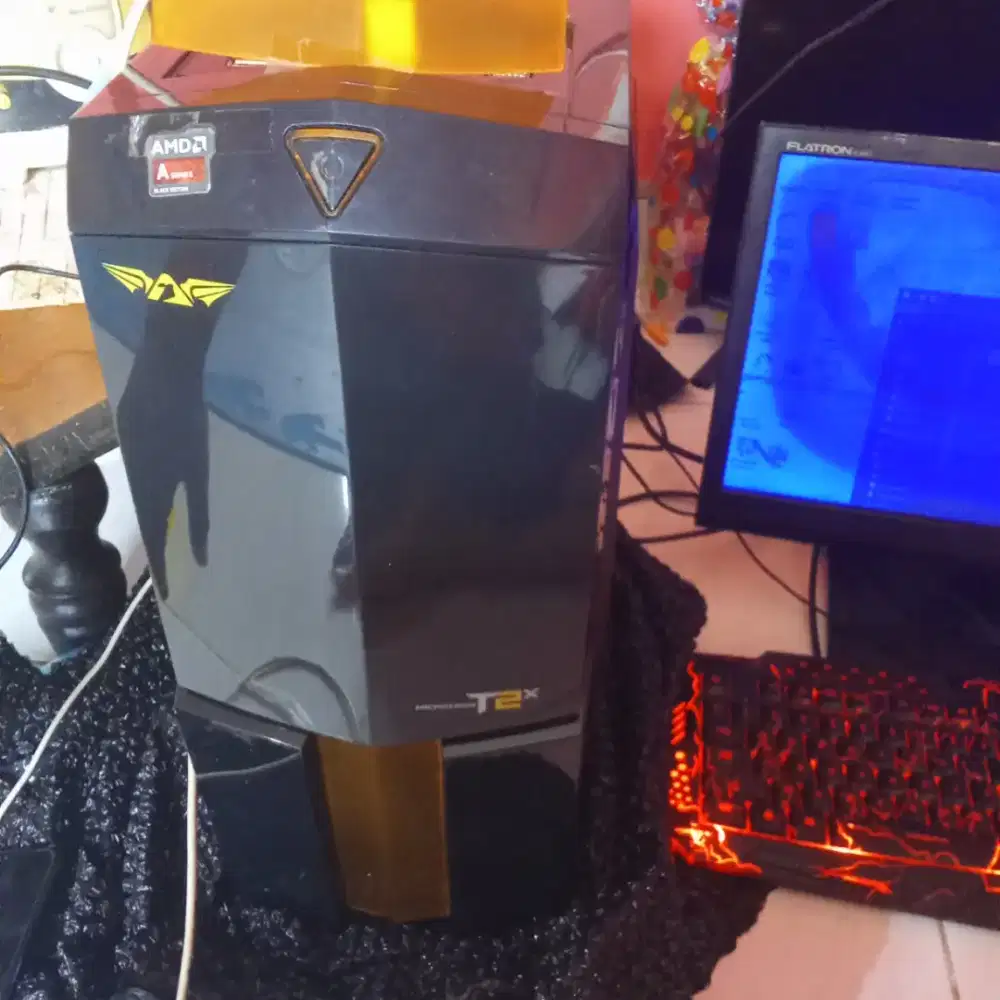 Dijual murah komputer gaming case armageddon