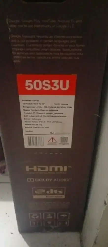 smart tv led coocaa 50 type 50S3U