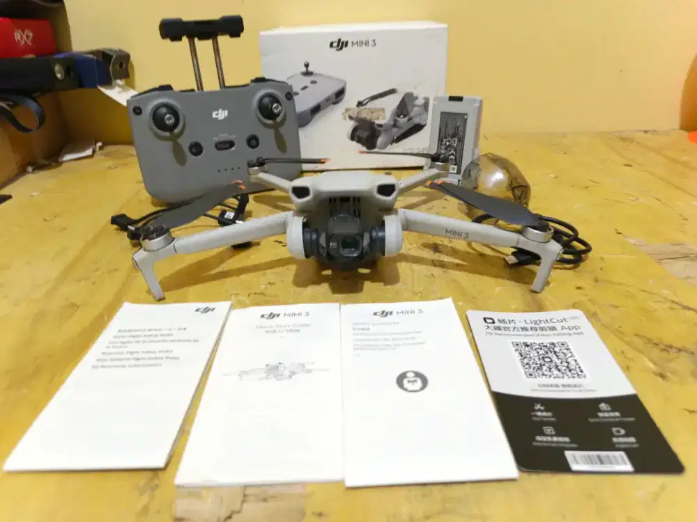 Drone Dji Mini 3 Basic 4K Fullset Dus