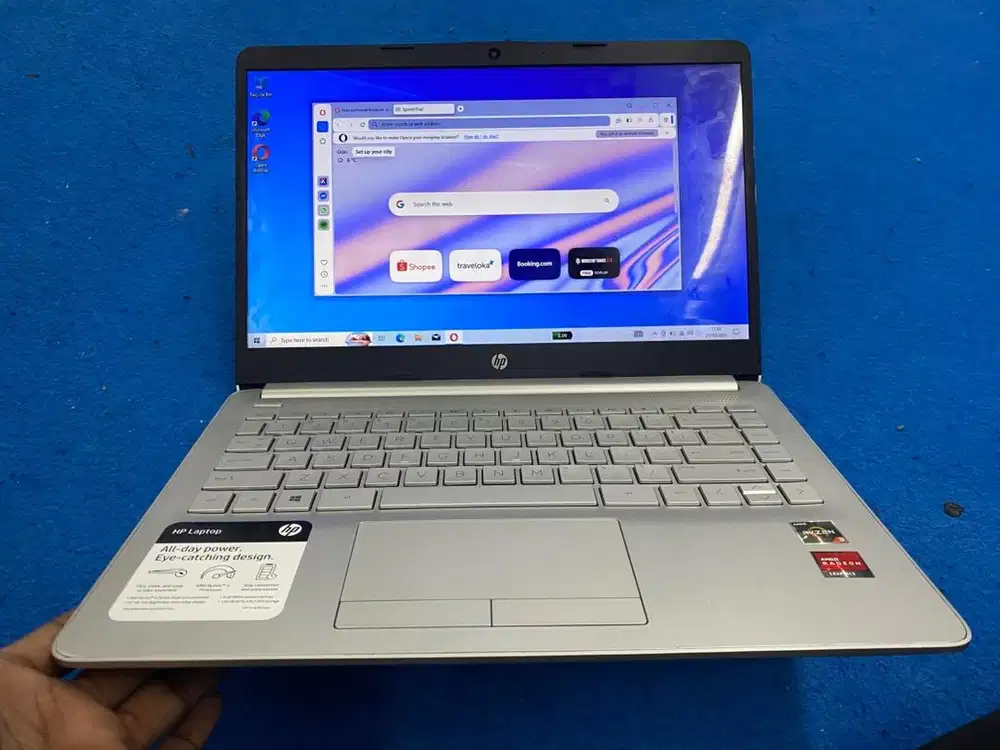HP Laptop 14 Ryzen 3 untuk dijual