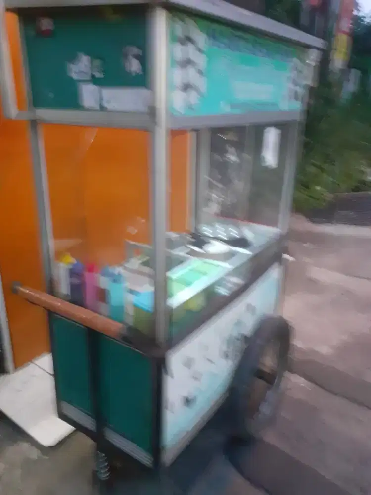 Jual gerobak keliling lengkap