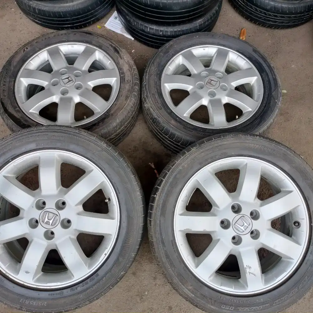 Velg OEM Honda CRV ring 17 pcd 5x114,3 ban 215/55 R17 4pcs
