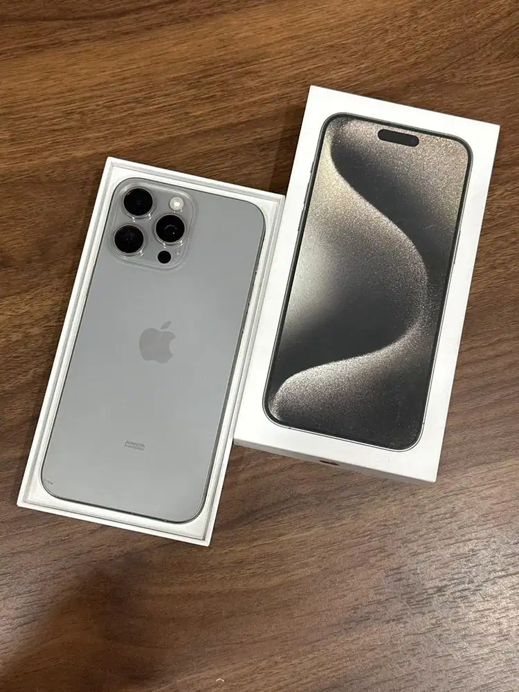 iphone 15 promax 256 natural titanium