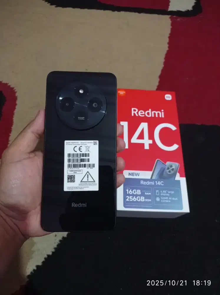 BISMILLAH REDMI 14C RAM 8/256 FULSET MULUS