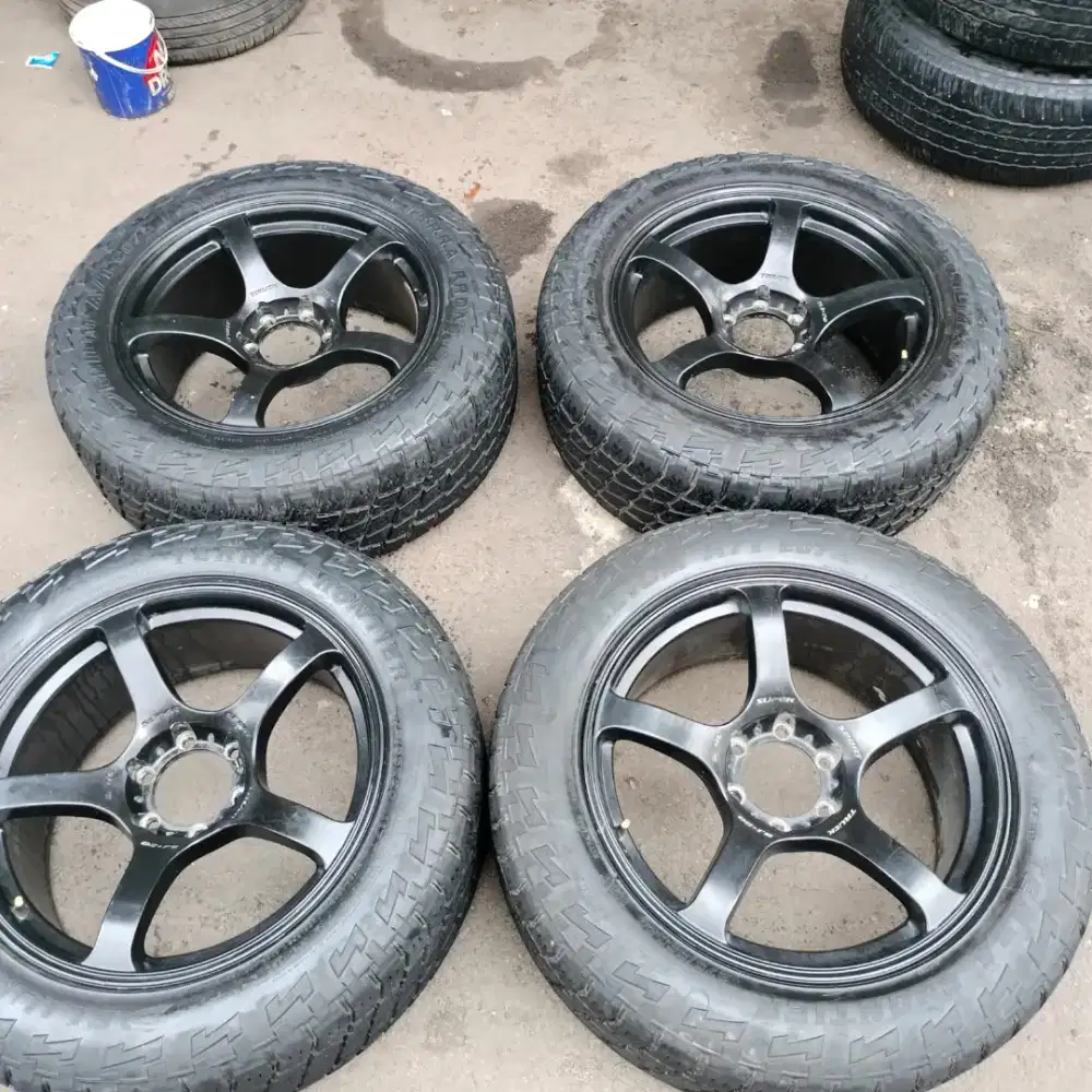 Velg lenso ring 20 pcd 6x139,7 ban delium AT 275/55 R20 4pcs