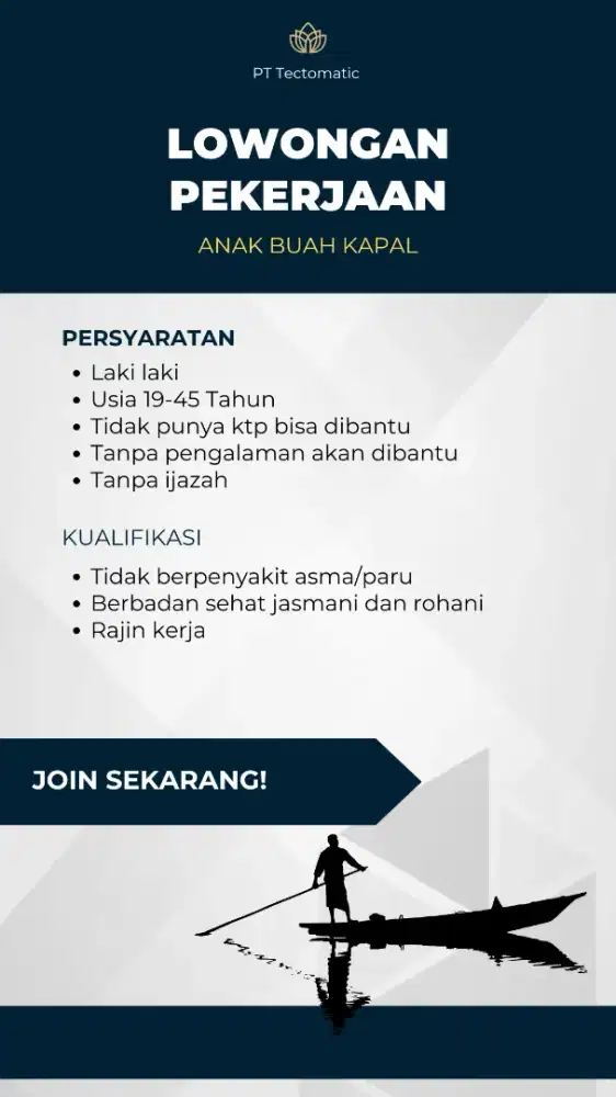 dibutuhkan segera