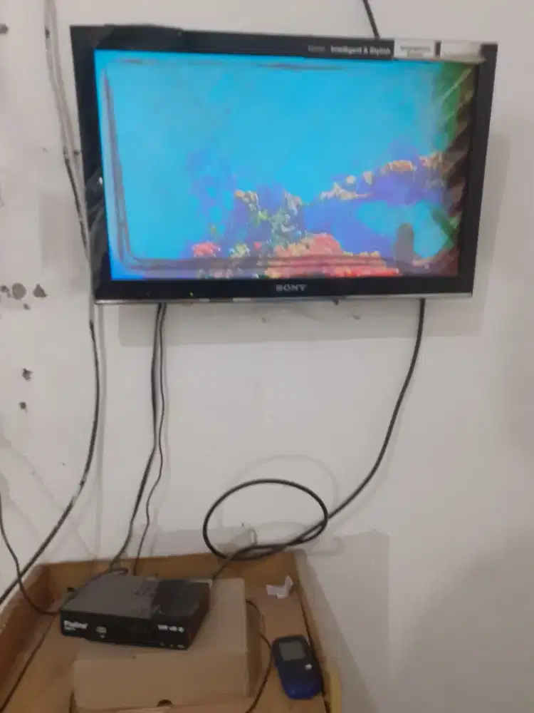 jual cpt1 tv led sony bravia analog24inch+stb pioline