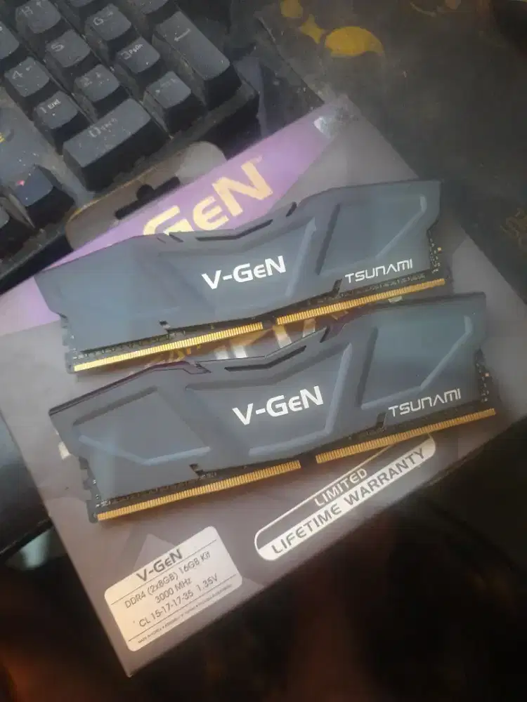 RAM PC ddr4 V-Gen Tsunami 16gb (2x8) 3000mhz