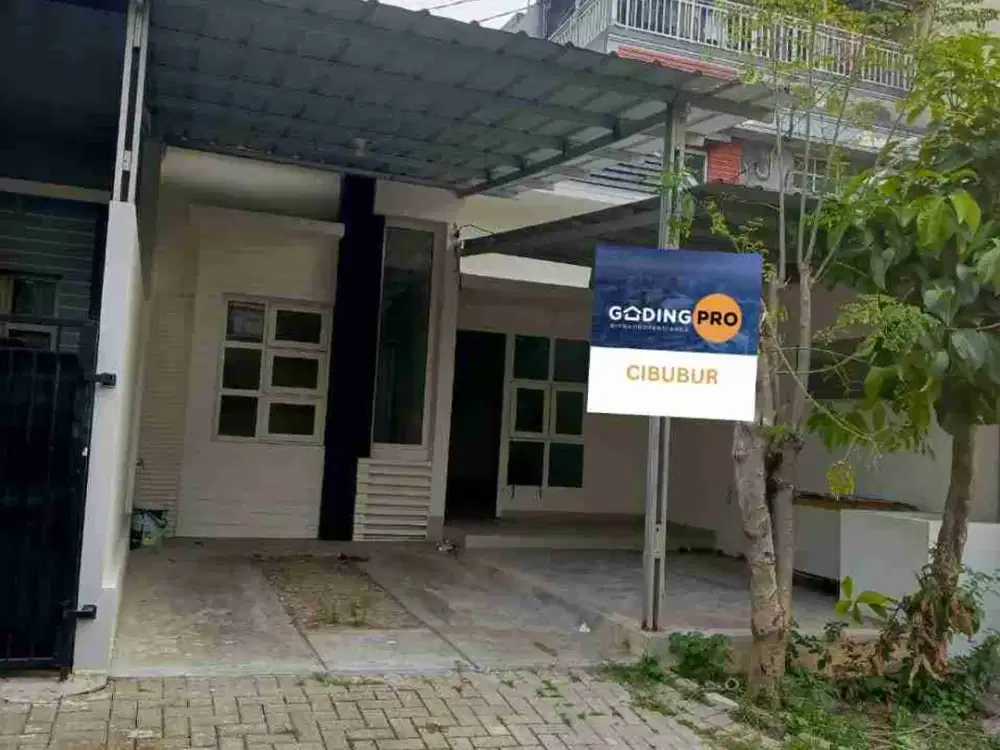 dijual Rumah baru renovasi cibubur country like new