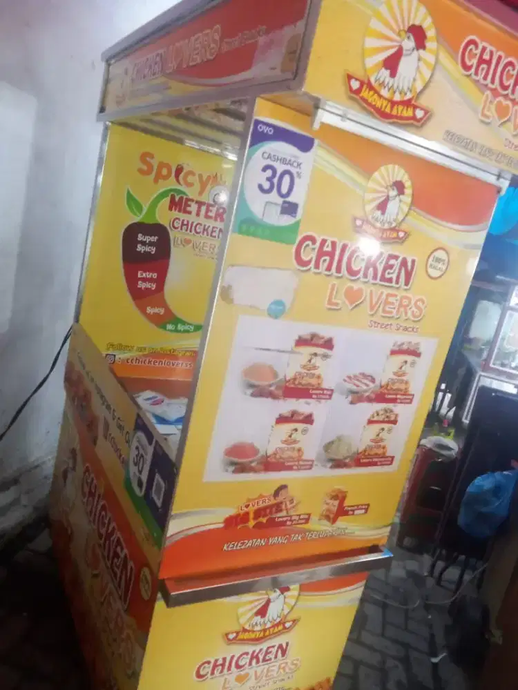 Sterling stainless bekas jual ayam goreng .