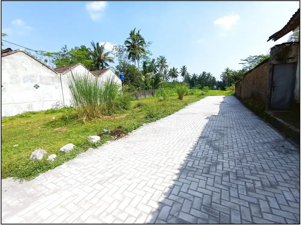 Tanah Jogja Area Tempel Dekat Pintu Tol
