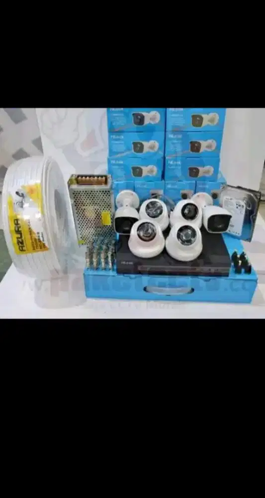 SEDIYA PAKET KAMERA CCTV LENGKAP PLLS JASA PASANG YA