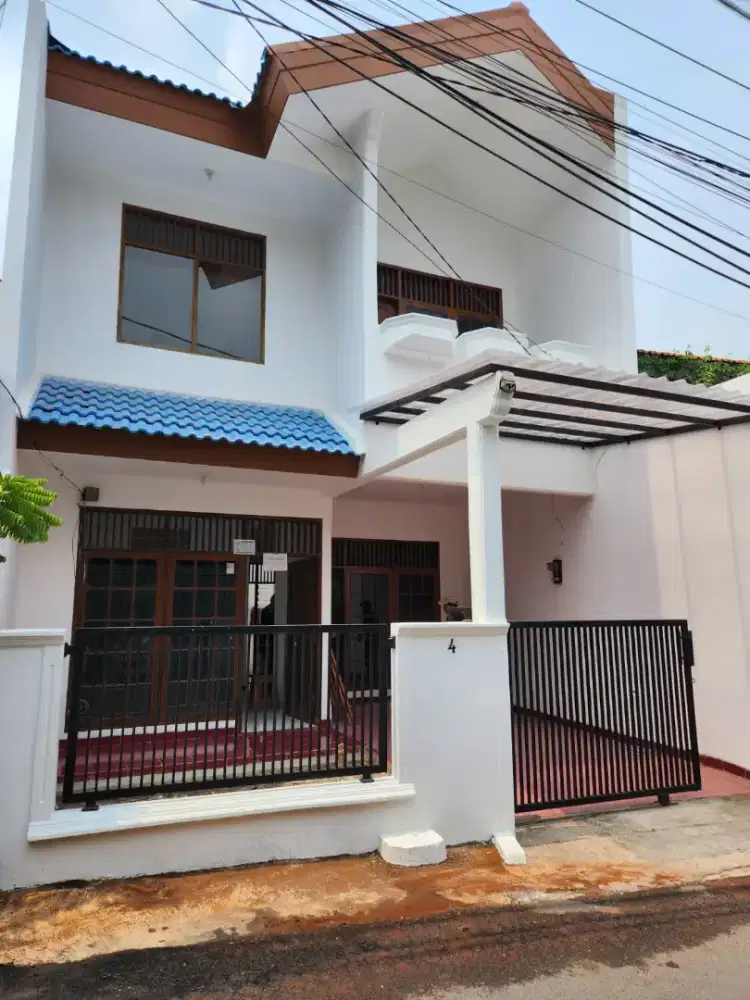 Disewakan Rumah 2 Lantai Daerah Makasar, Jakarta Timur. 3 KT dan 2 KM
