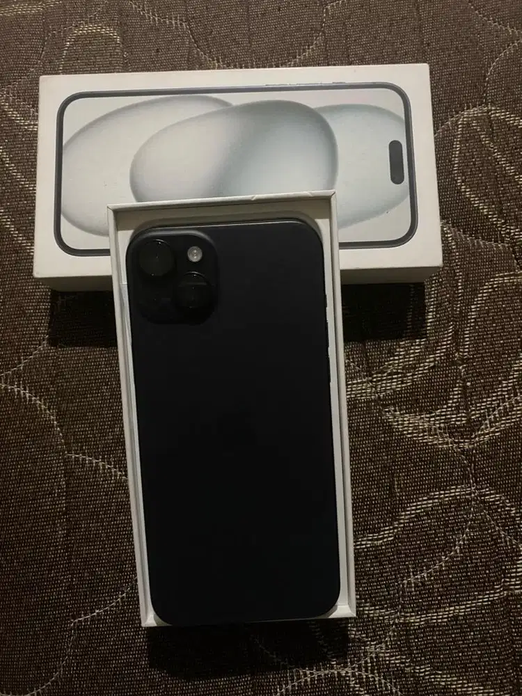 Iphone 15 Plus 128gb IBOX Black Garansi On Resmi April 2026 Like New