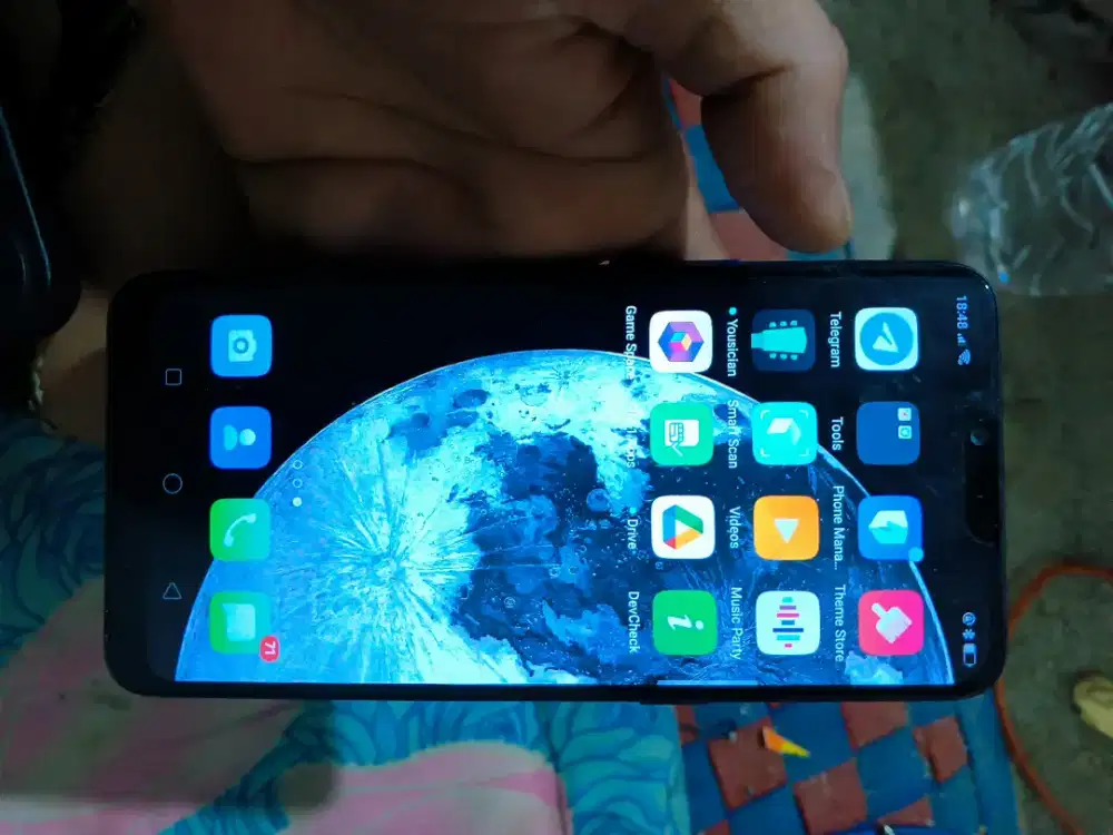 hp second Oppo A3s second mulus banget