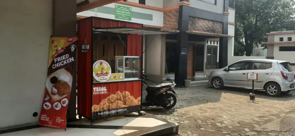 Booth Jualan Ex Fried Chicken