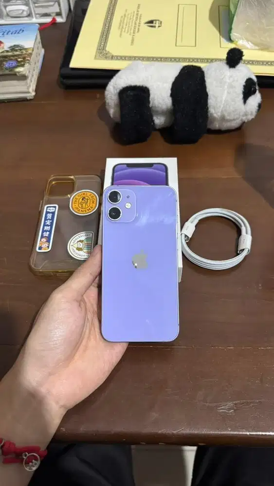 Iphone 12 mini 128 gb mulus 98% rare color purple bt/tt