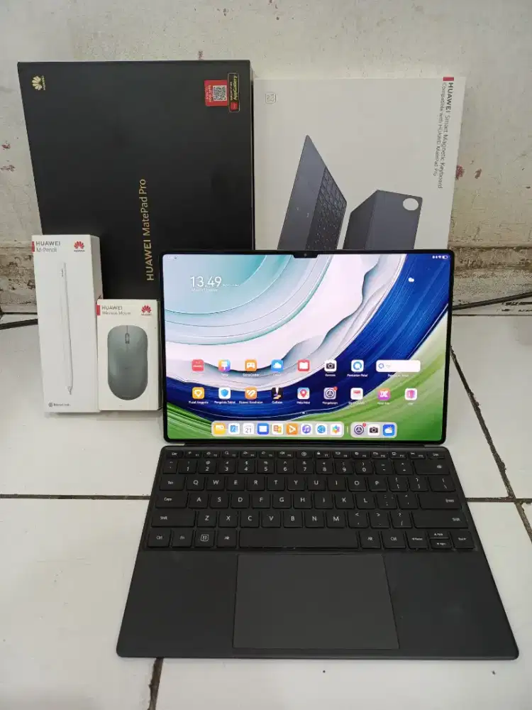 Huawei MatePad Pro 13.2 12/256 Lengkap, Mulus, Nominus, Siap Pakai