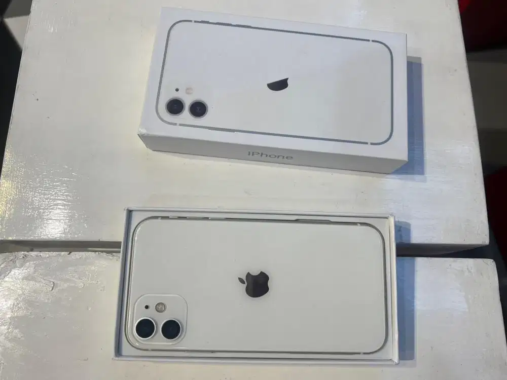 iphone 11 128gb wah putih bersih