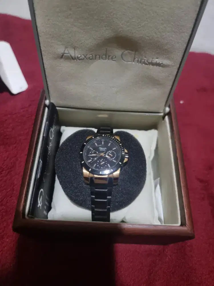 Jam tangan wanita alexander christie seri AC 6141 BF