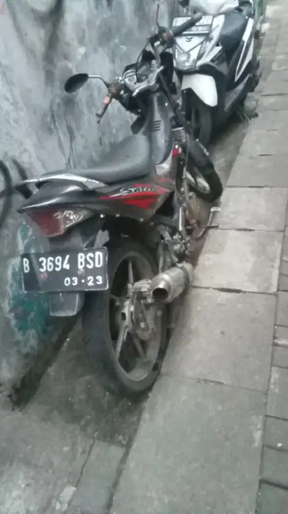 Jual satria FU tahun 2013 , ss komplit, mesin jossss, nego sampe jadi