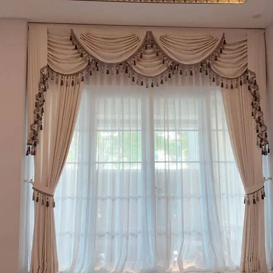 Grosir Tirai Gorden Jendela Gordyn Mewah Hordeng Model Terbaru Murah