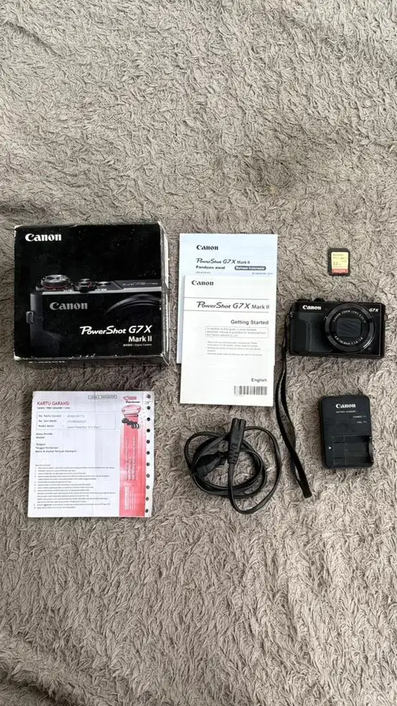 Canon G7X Mark II